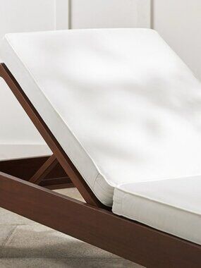 Pottery Barn Piped Outdoor Single Chaise Cushion Cover NWT